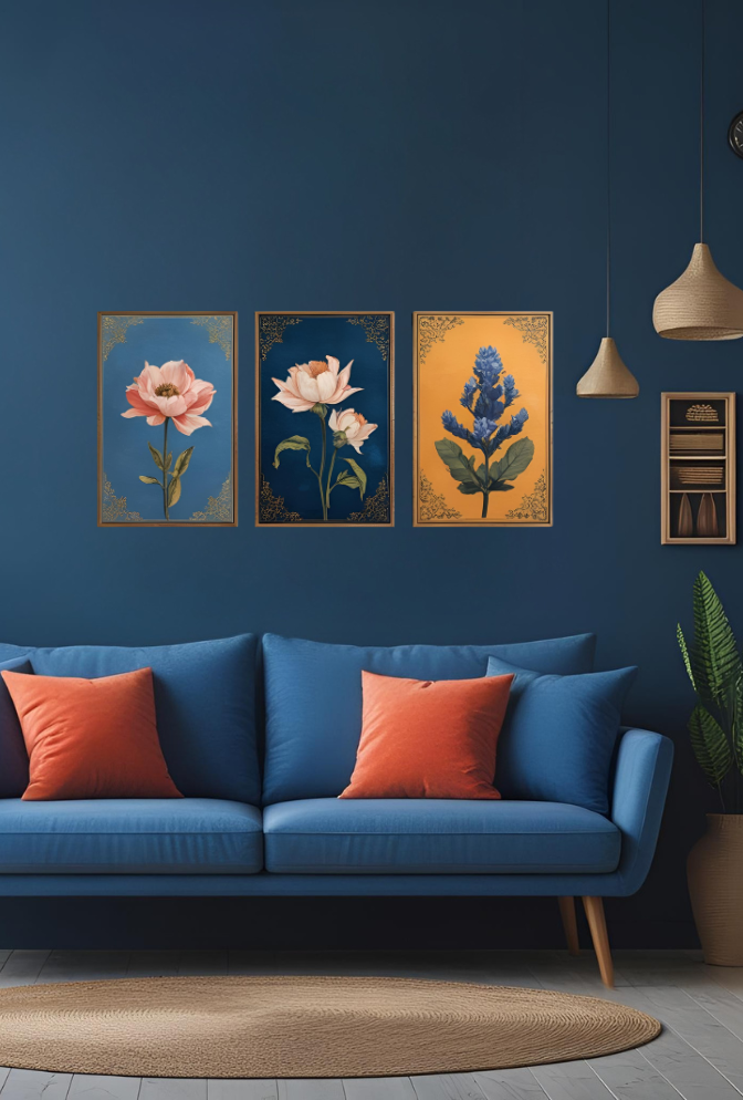 Ganfaner Trio Canvas Magic:Stunning Wall Art Sets for Your Space