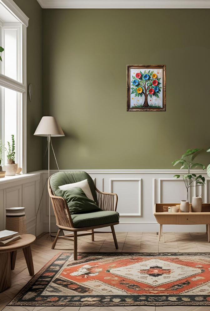 Budget-Friendly Bloom: Dollar Tree Canvas Wall Art
