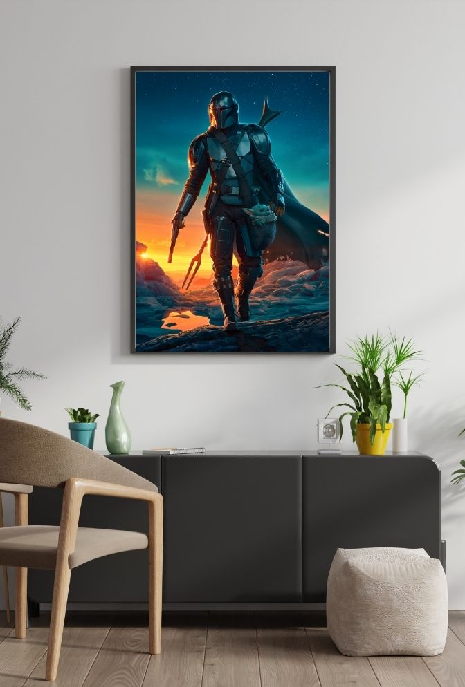 This is the Way: The Mandalorian Canvas Art