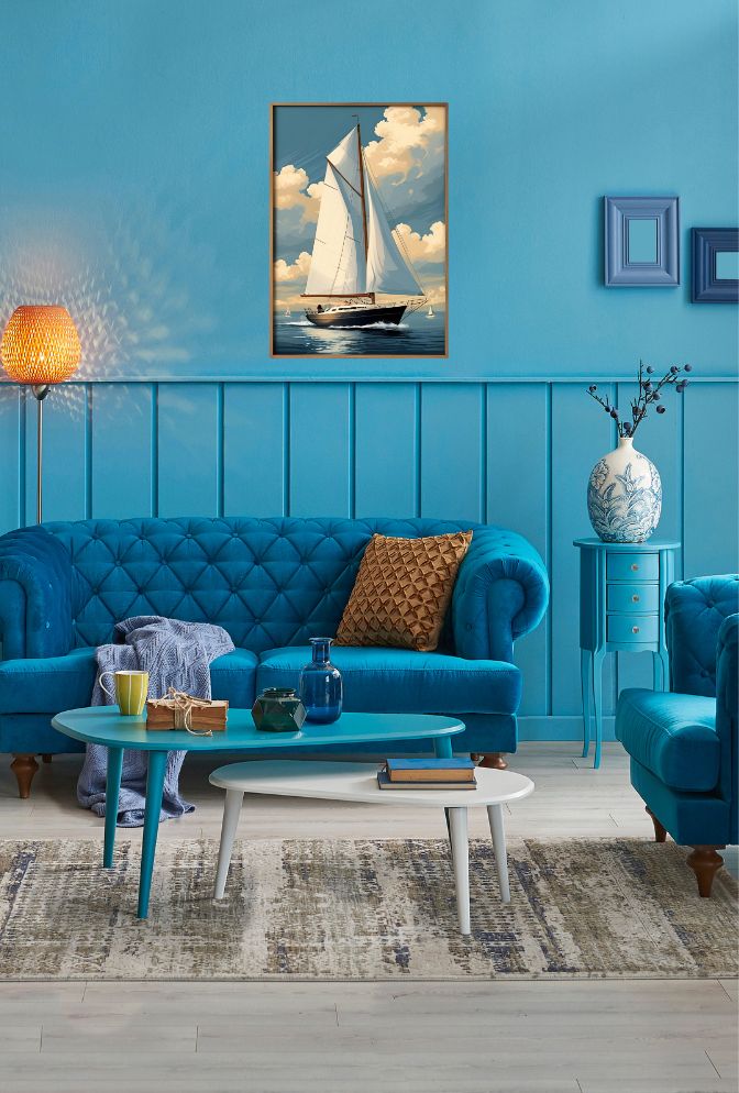 Serene Sailboat Canvas Art: Coastal Escape on Your Walls
