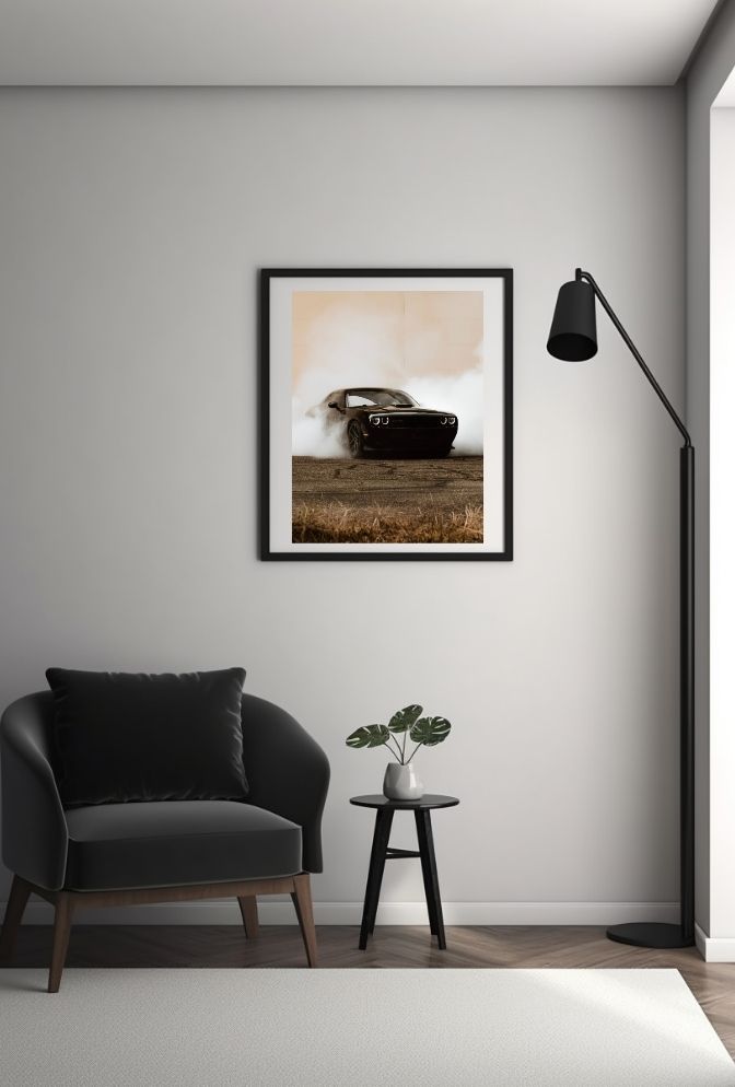 "Muscle Car Canvas Wall Art: Fuel Your Passion!"