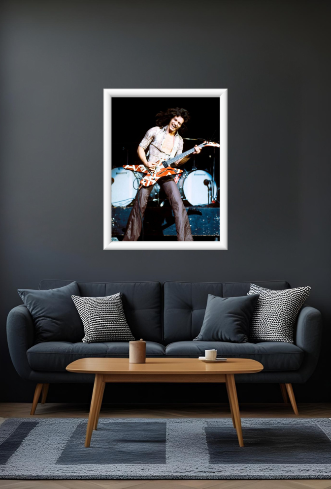Ganfaner Van Halen Canvas Wall Art: More Than Art—A Tribute to the Kings of Hard Rock