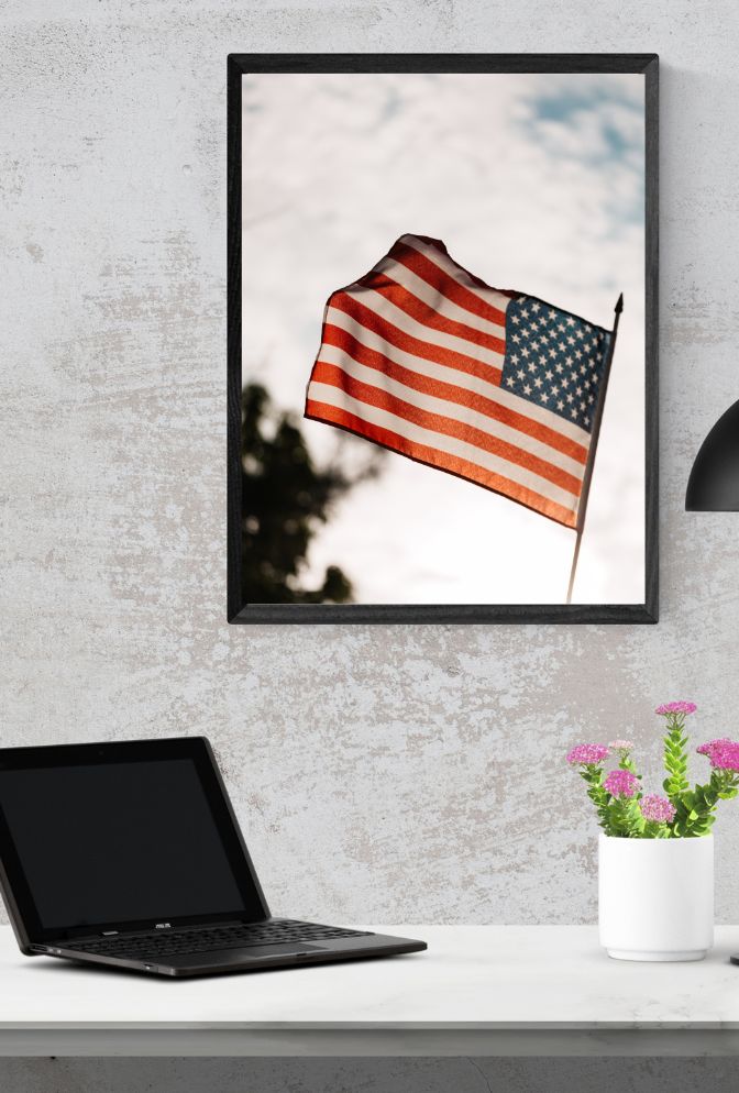 Patriotic Pride Canvas Art: Celebrate American Spirit