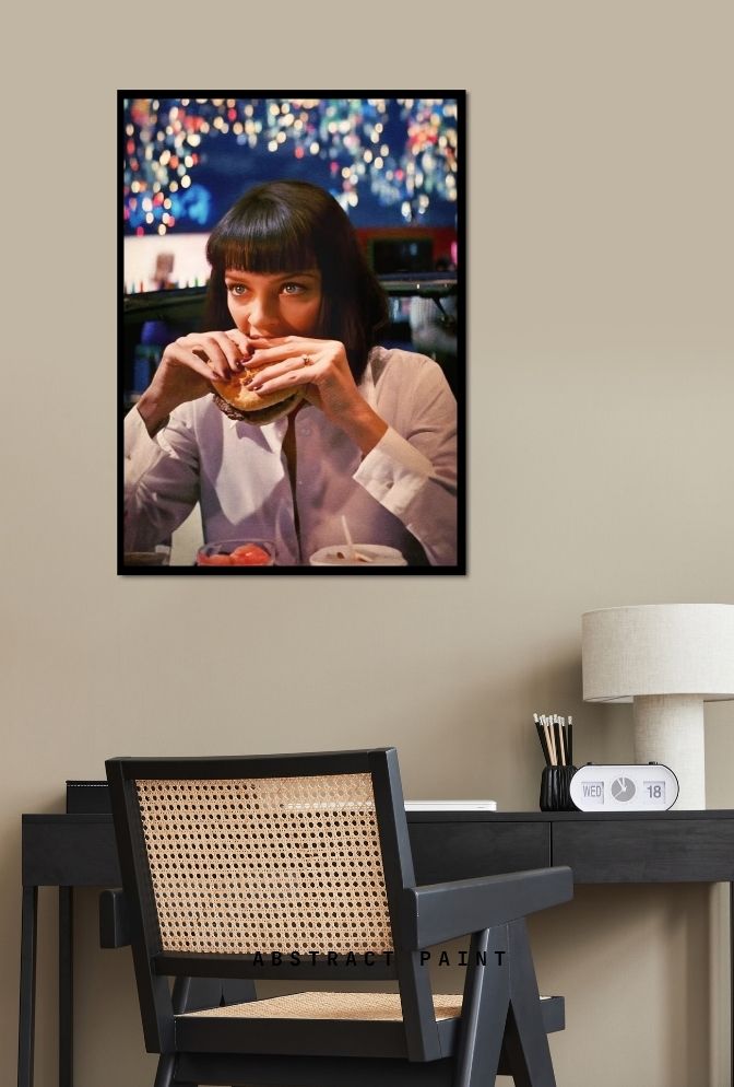 Iconic Pulp Fiction Canvas Wall Art – Ganfaner Exclusive by Holidaypac