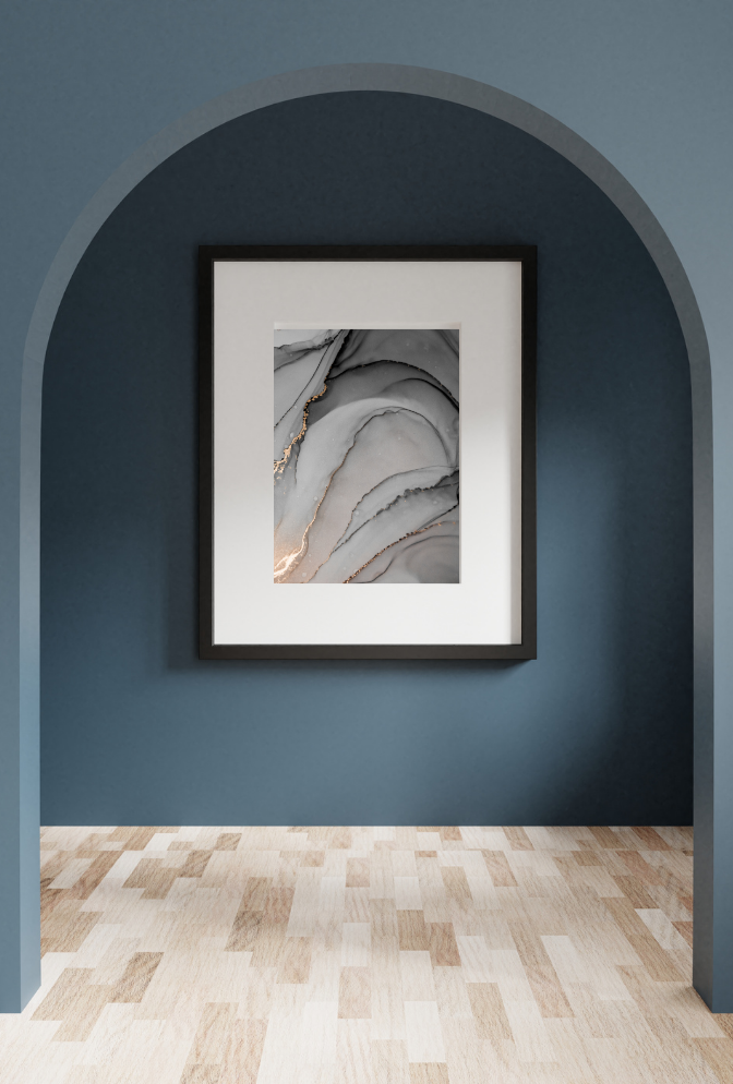 Grey Mist Canvas Art