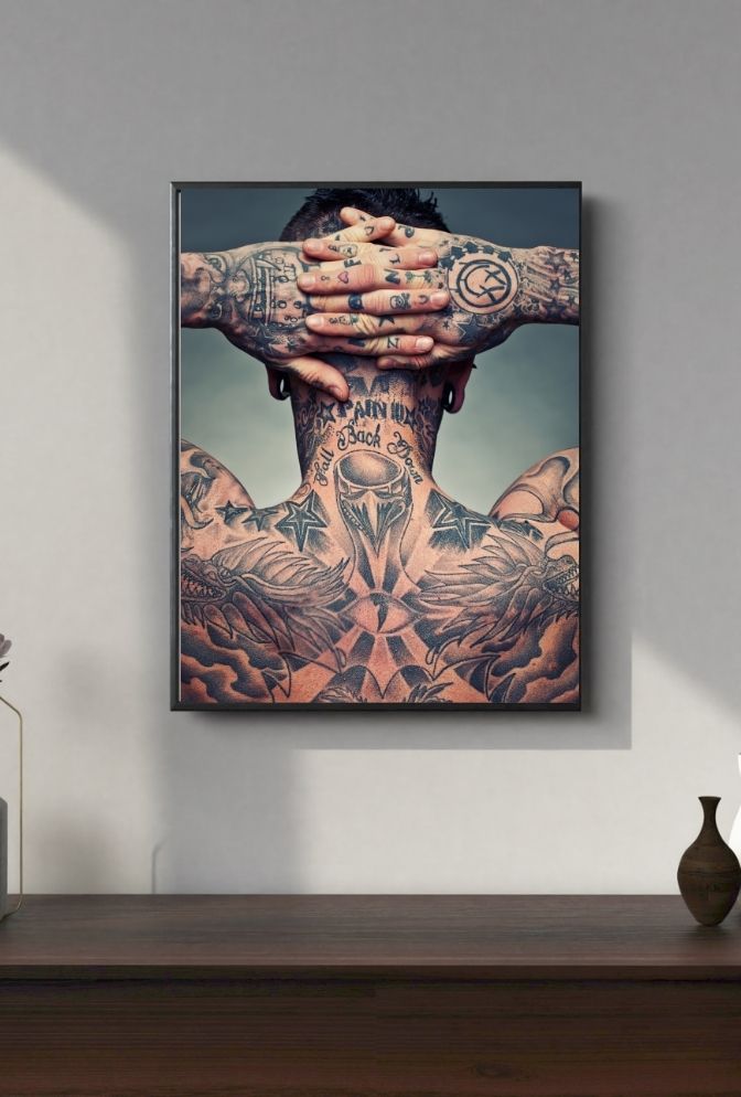 Ink Master: Detailed Tattoo Art Canvas