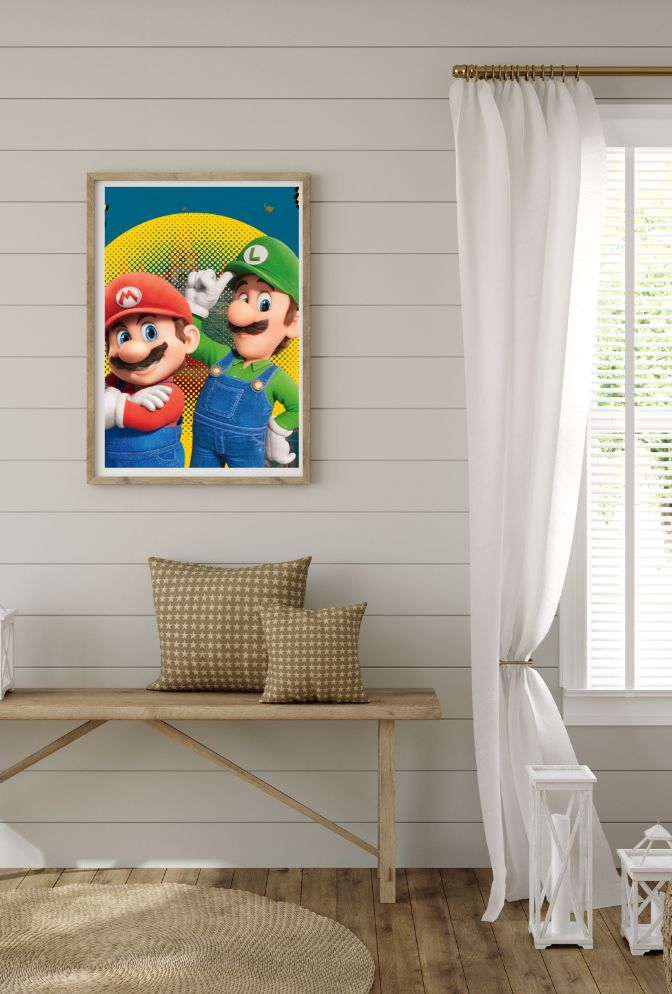 Mario & Luigi: Brothers in Action Canvas Art