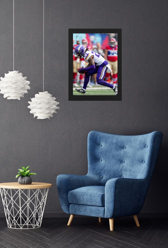 Minnesota Vikings Action Canvas Art - NFL Football Wall Decor