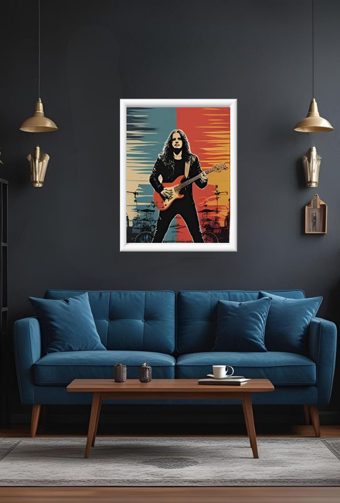 Rock Band Legends: Stage Performance Canvas Art