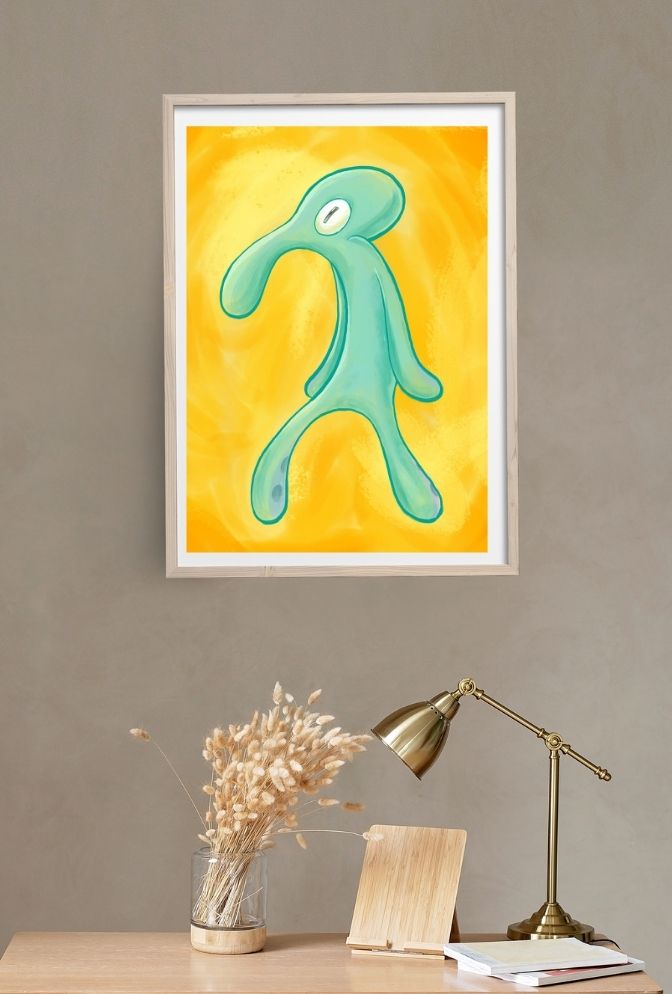 Bold & Brash Canvas: Spongebob's Iconic Art, For Your Wall - Ganfaner