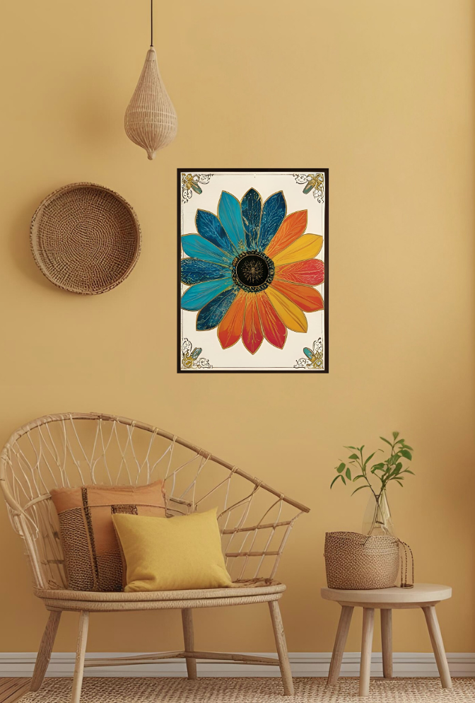 Ganfaner Vinyl Canvas Wall Art: Durable Beauty, Wall-Ready