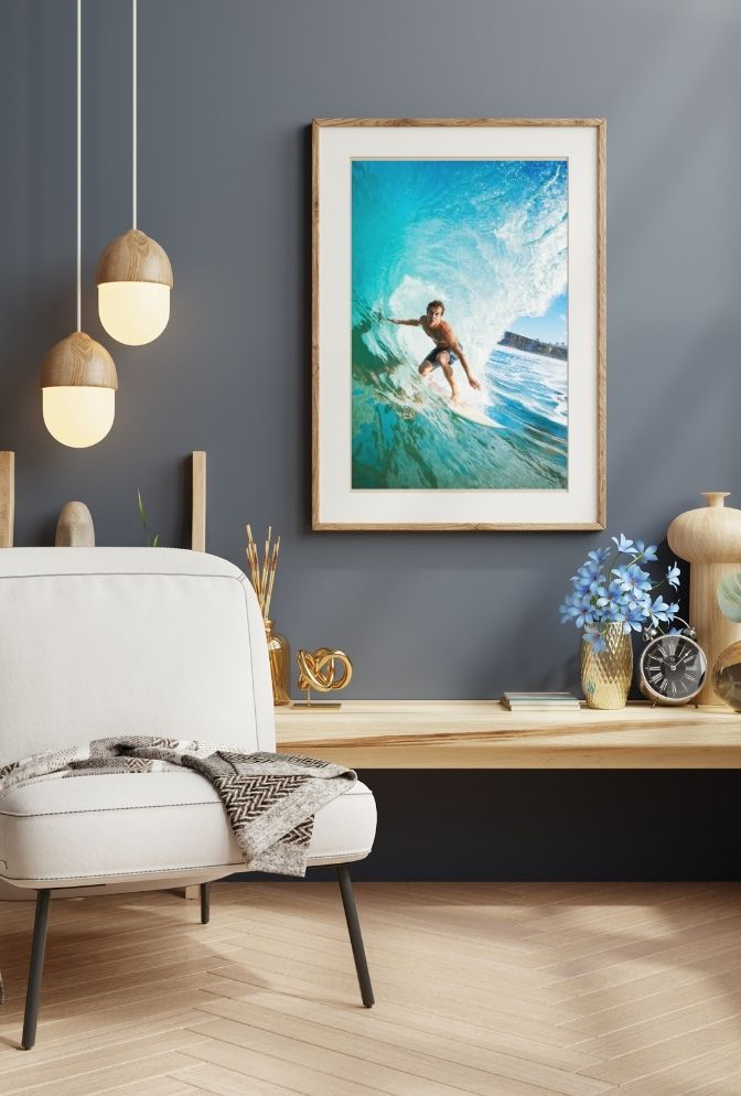 Ride the Wave - Stunning Surf Canvas Wall Art Prints - Ganfaner