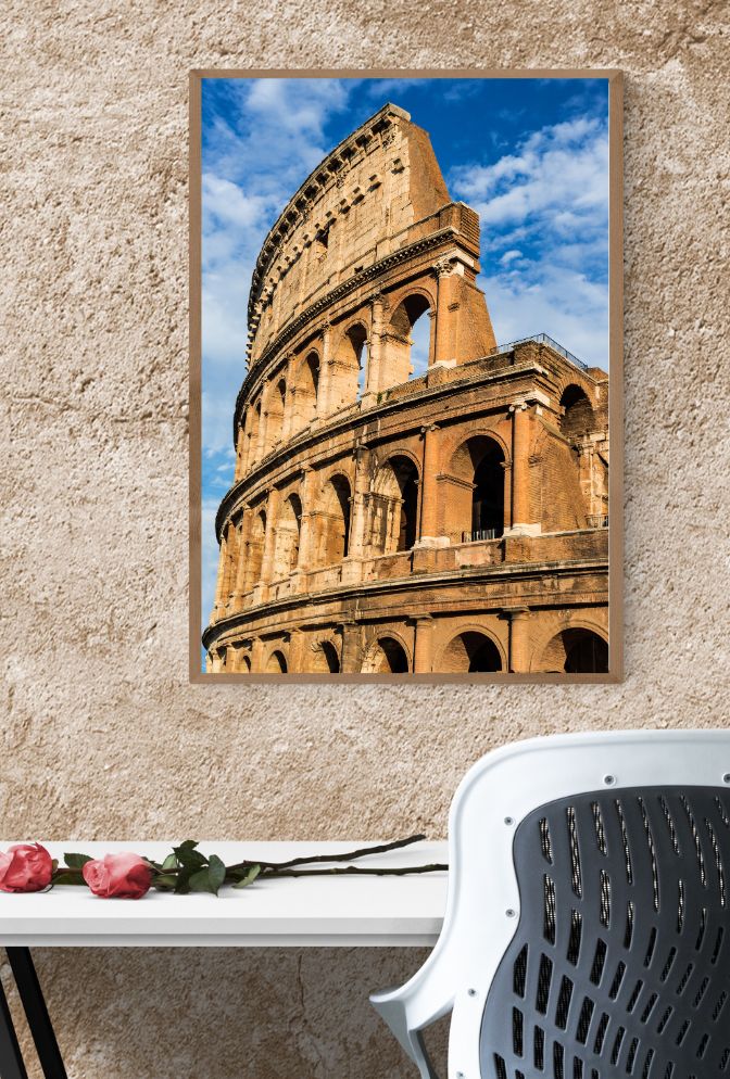 "Eternal City: Rome Canvas Art - Iconic Landmarks for Your Home"