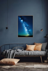 Celestial Symphony: Night Sky Canvas Art