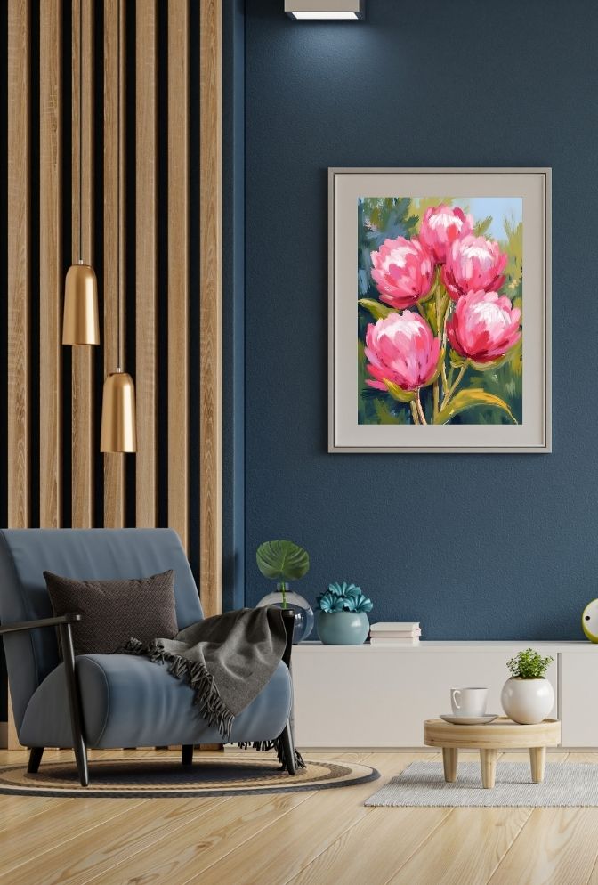 Exotic Bloom: Bring the Beauty of Protea to Your Walls