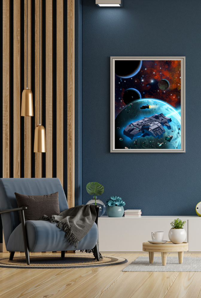 Star Wars Canvas Wall Art Poster