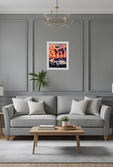 "Porsche 911 Canvas Art: Capture the Thrill of the Ride"