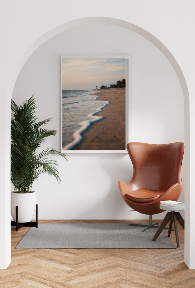 Relaxing Coastal Canvas Wall Art - Beach-Inspired Home Decor