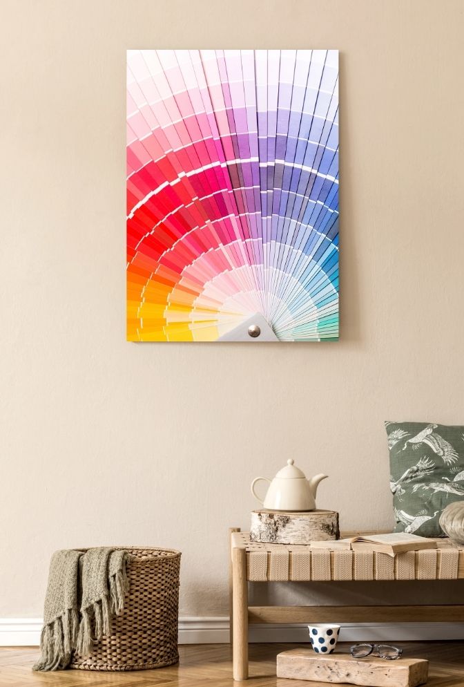 Color Spectrum: Pantone Canvas Wall Art