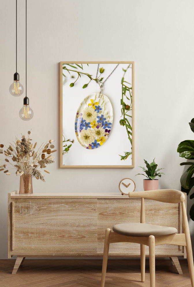 Lumina Flow: Abstract Resin Canvas Art