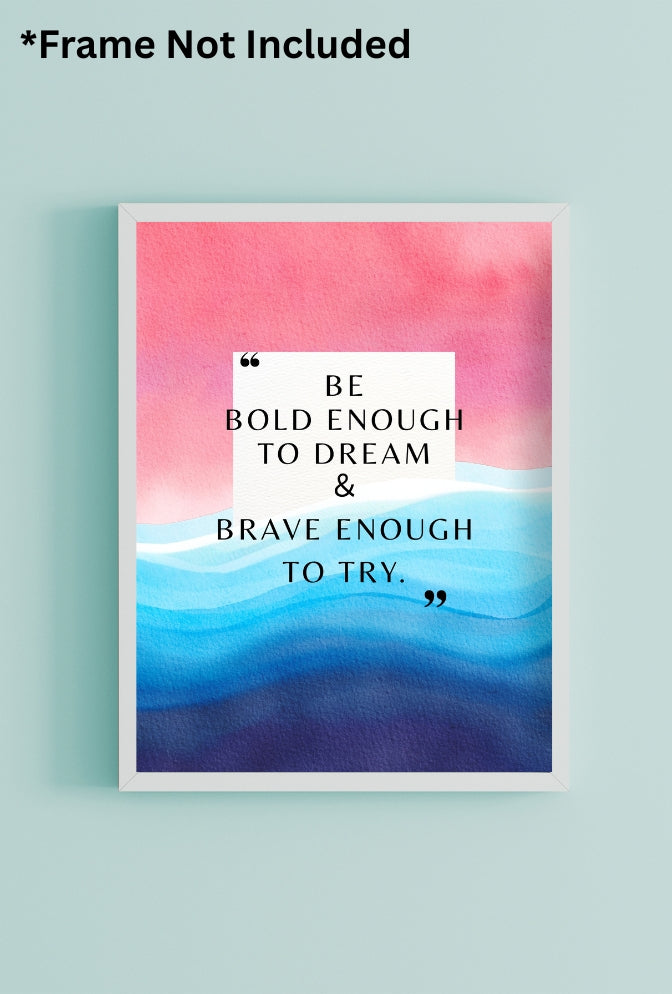 Typography & Inspirational Quotes, typography wall art, inspirational bedroom poster, quote decor