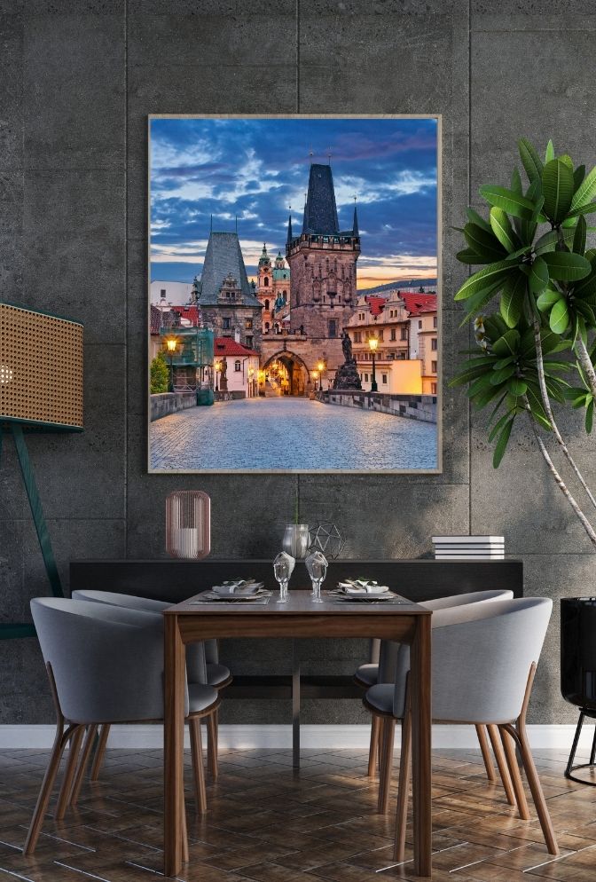 Prague in View: Capture the Beauty of Prague on Canvas