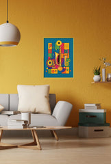 Rhythmic Hues: Evoke the Soul of Jazz with Canvas Art
