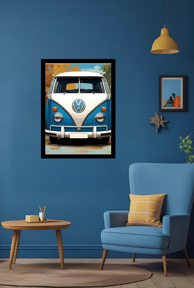 Ganfaner VW Canvas Wall Art: Art That Moves With Your Vibe