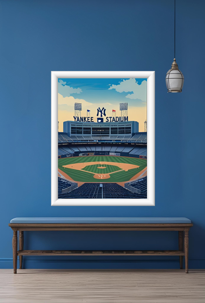 Ganfaner Yankee Stadium Canvas Wall Art: For True Fans’ Spaces