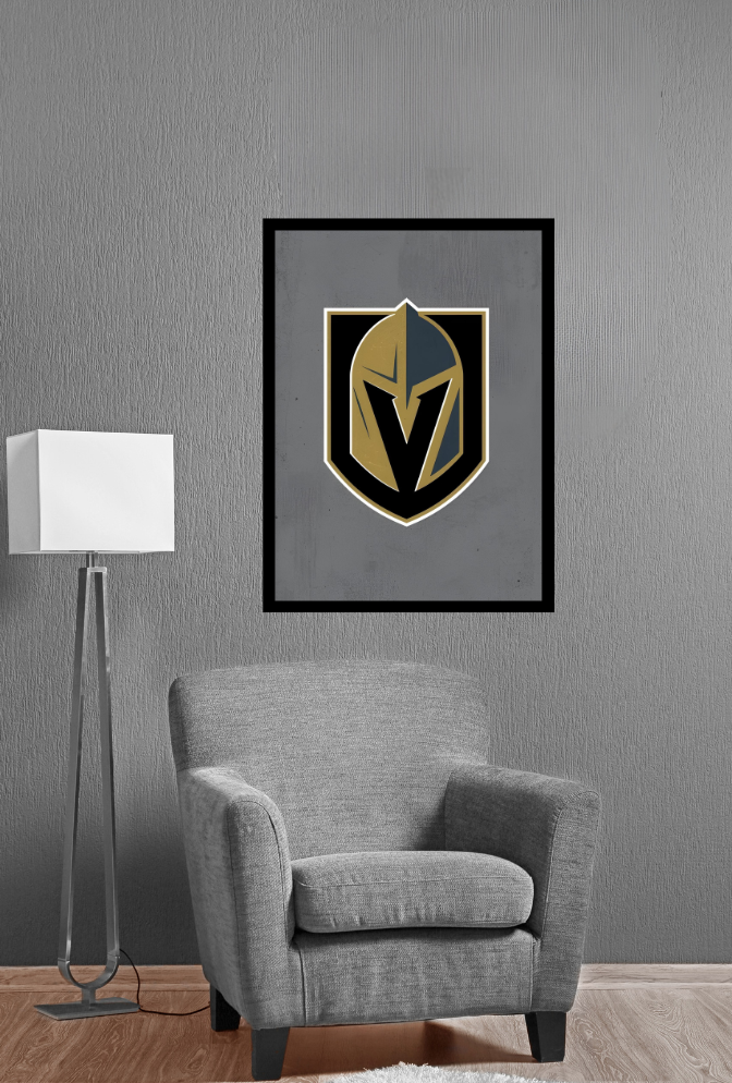 Vegas Golden Knights Canvas Wall Art: Show Your Team Pride-Ganfaner