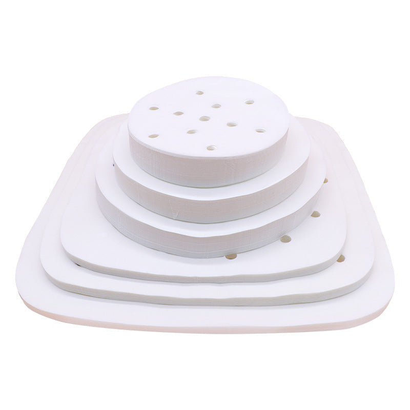 Round perforated air fryer paper non-stick uniform high temperature resistant disposable air fryer paper