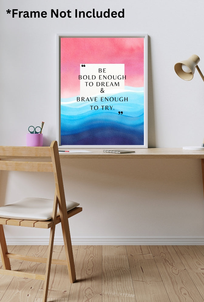 Typography & Inspirational Quotes, typography wall art, inspirational bedroom poster, quote decor