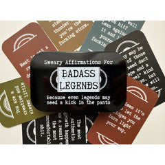 Affirmation Cards for Badass 铁盒装 创意鼓励卡片