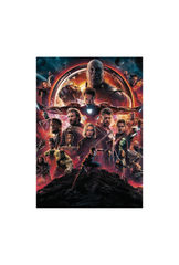 Avengers Canvas Wall Art Poster