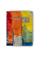 Chromatic Rhythm: Abstract Pop Art Canvas