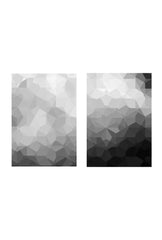 Dynamic Canvas: Staggered Wall Art for a Modern Look