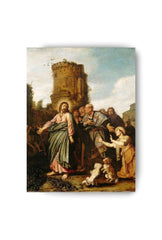 Faith's Reward: Jesus and the Canaanite Woman Canvas