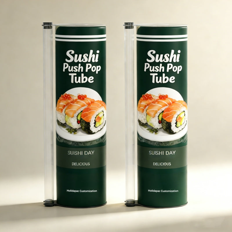 Ganfaner Sustainable Sushi Push Pop Tube 1