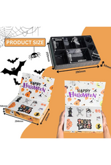 Ganfaner 10 Sets 8Grid 2025 Halloween Advent Calendar Boxes for Kids