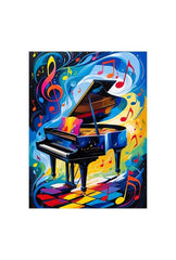 Ivory Keys Piano Canvas Art - Infuse Your Space with Musical Elegance