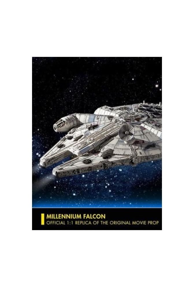 Millennium Falcon Canvas Art - Star Wars Rebel Ship Decor