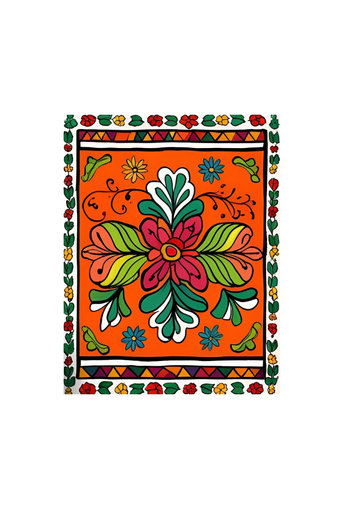 Oaxaca Floral Canvas Art