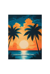 Ocean Drive Sunset: Miami Canvas Art