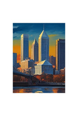 Philadelphia Skyline Canvas Art