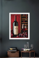 Ganfaner Wine Wall Art Canvas: Toast to Your Walls