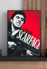 Scarface: Tony Montana Canvas Art - "Say Hello!"