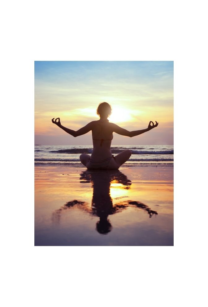 Sunset Meditation Canvas Art