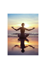 Sunset Meditation Canvas Art
