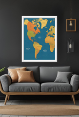Ganfaner Vibrant World Market Canvas Wall Art