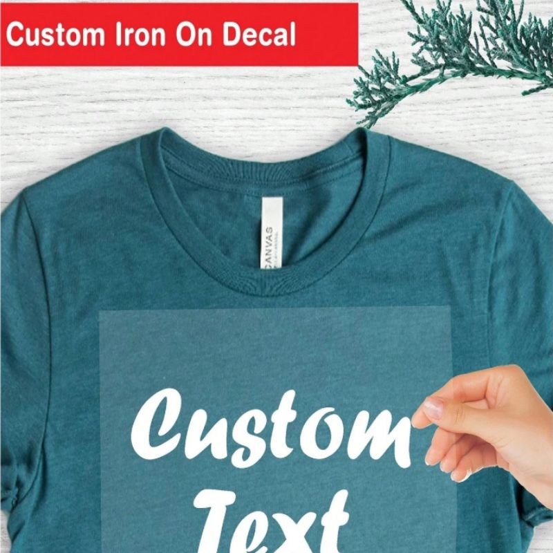 1pc Customizable Patterns And Text Hot Transfer Stickers (Excluding Clothes), DIY Ironing Hot Transfer Stickers Suitable For Clothes, Bags, Cups, Hats, Shoes And Other Objects Of Custom Transfer Stickers